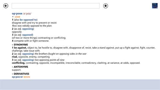 Oxford American Dictionary & Thesaurus screenshot 6