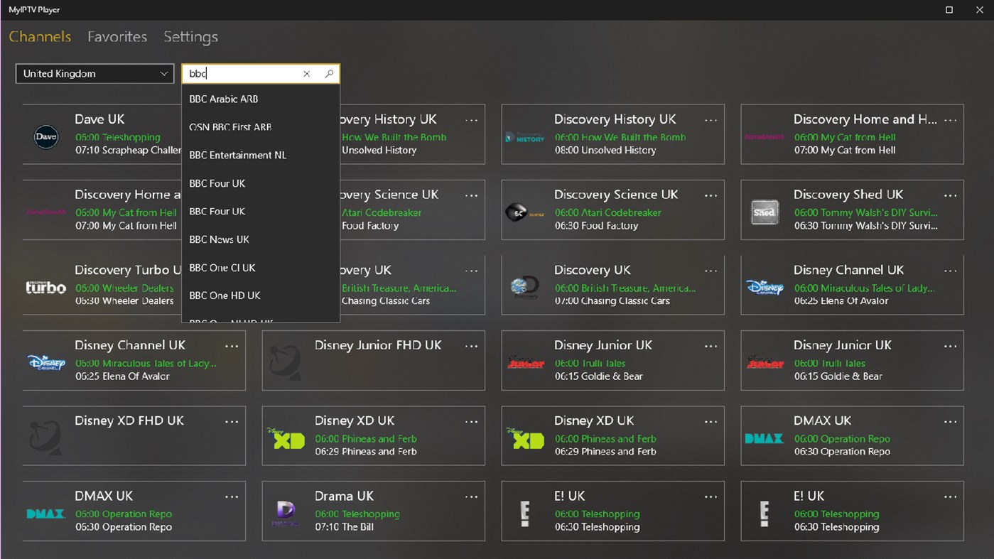 #4. MyIPTV Player (Windows) 来自: Vbfnet Apps