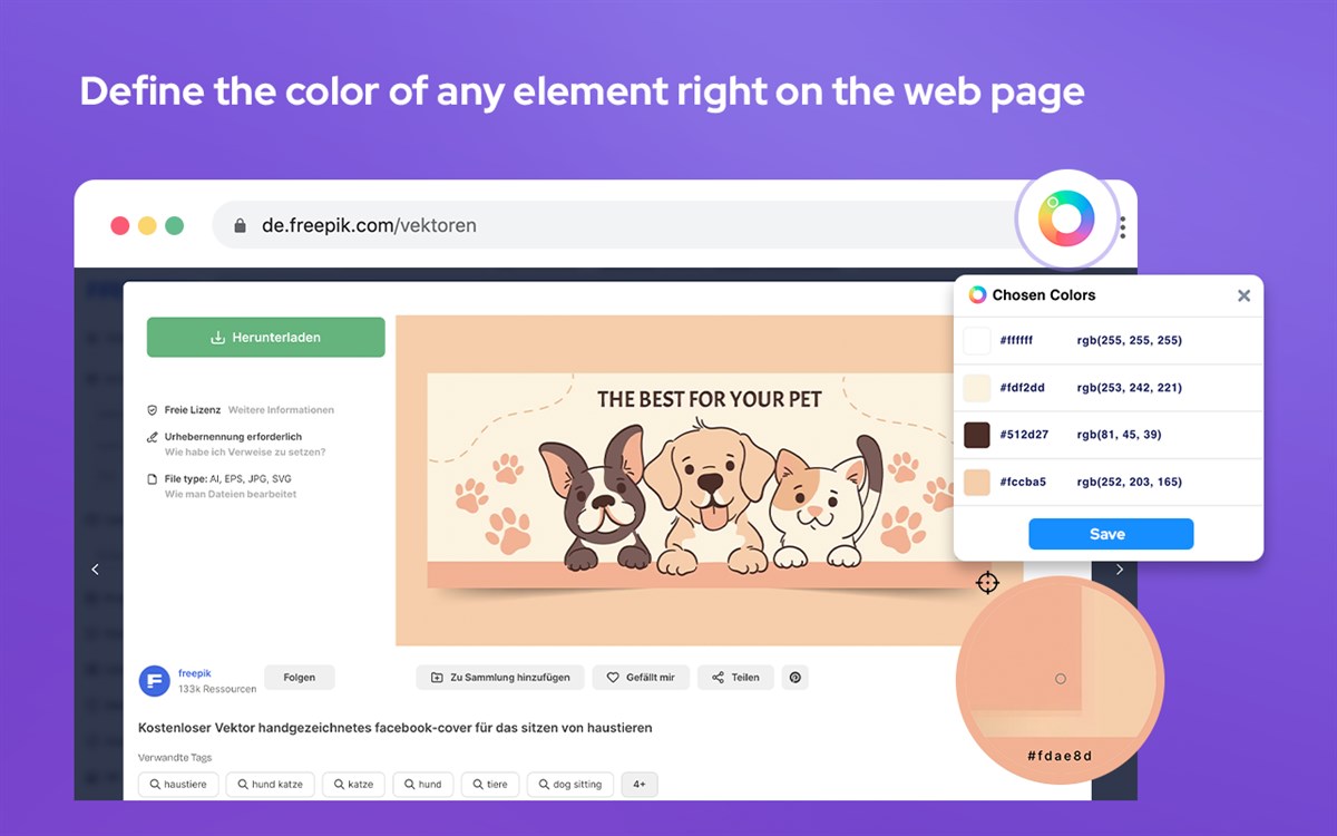 Color Picker - Eyedropper & Gradient Tool