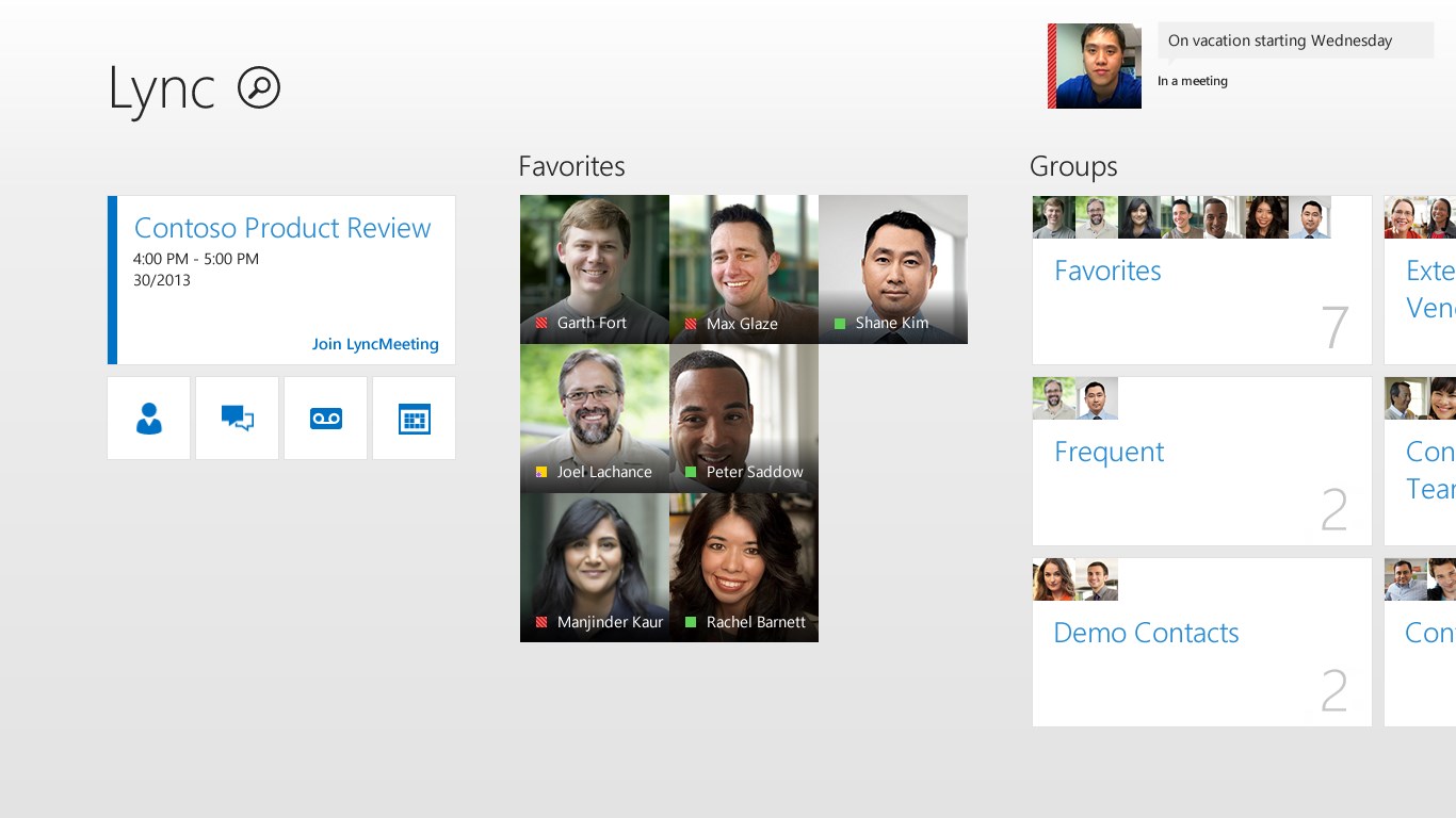 Lync for Windows 10