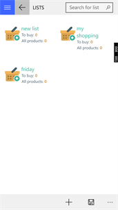 BuyMe - lista zakupów screenshot 1