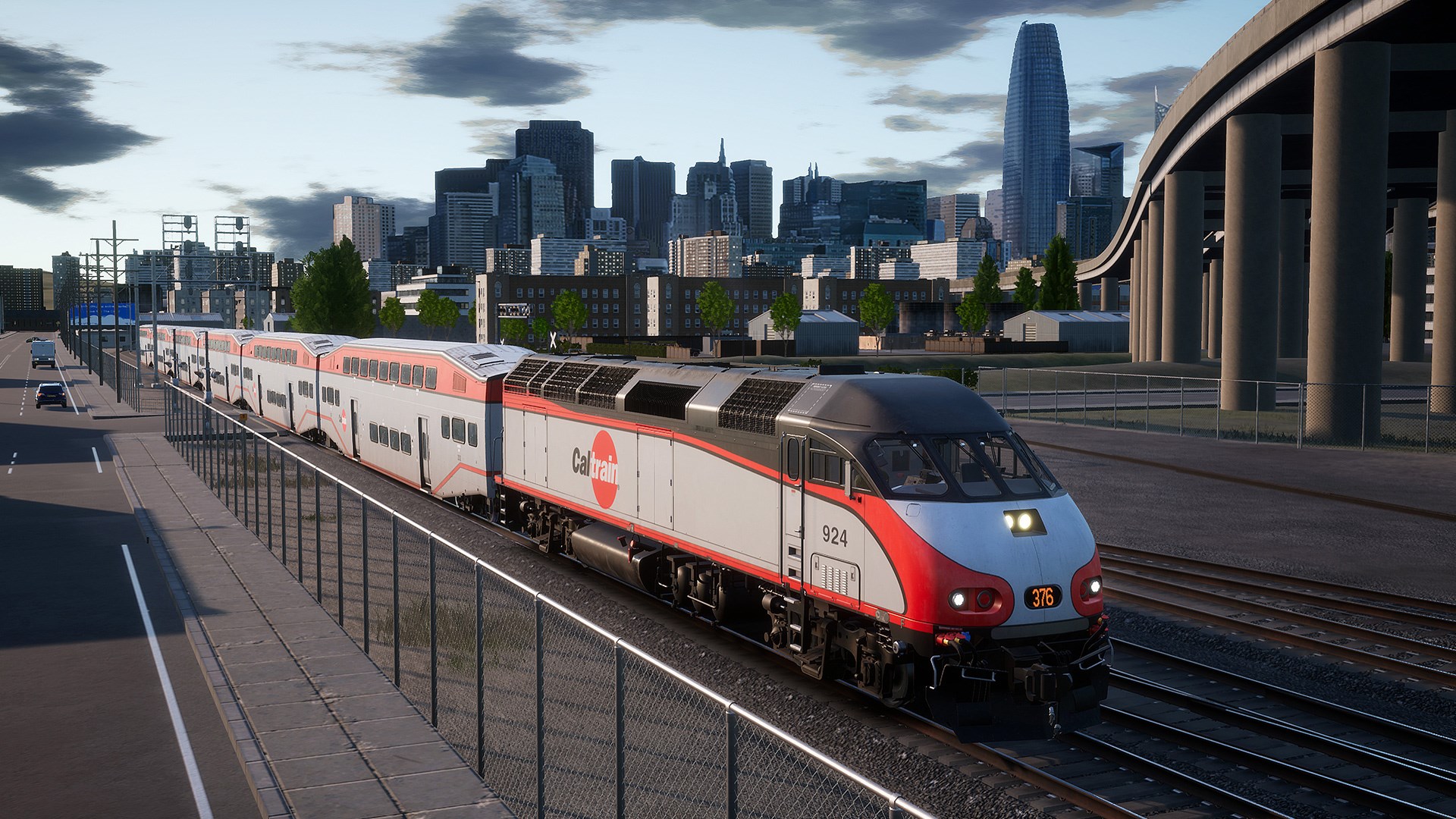 Train Sim World 4 Compatible Caltrain Mp36ph 3c Baby Bullet
