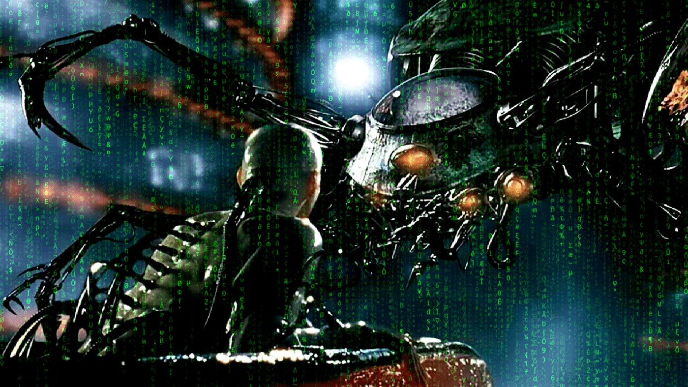 #3. ScreenSaverMatrix (Windows) Podle: Valaut