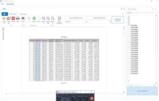 PDF Column to Excel screenshot 8