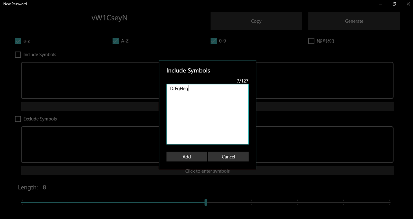 #3. New Password (Windows) 由: Sergej Sandovenko