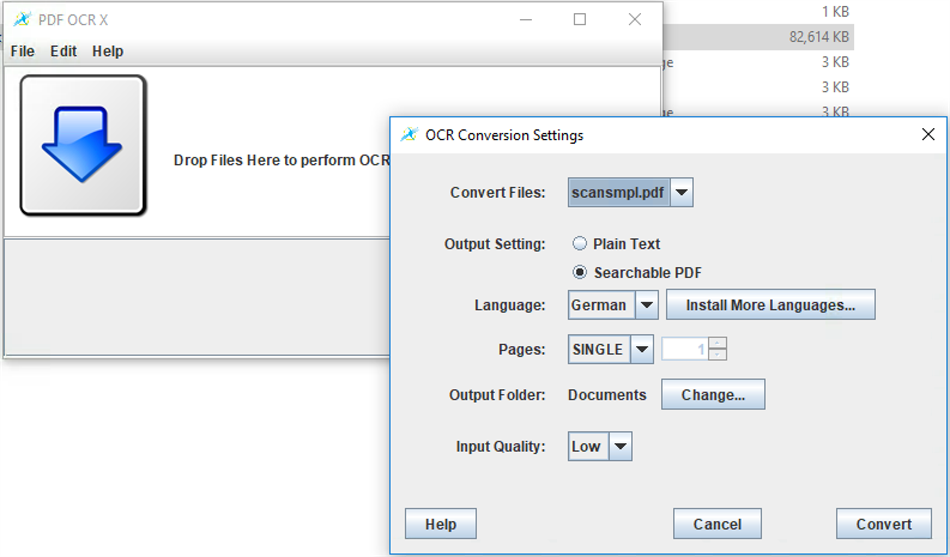 PDF OCR X Community Edition (Windows) Av: Web Lite Solutions Corp.