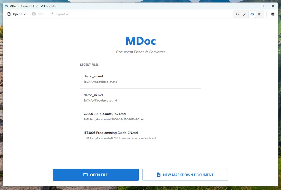 #4. MDoc (Windows) By: 程俊