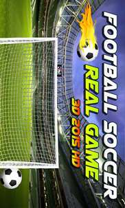 Football Soccer Real Game 3D 2015 screenshot 1