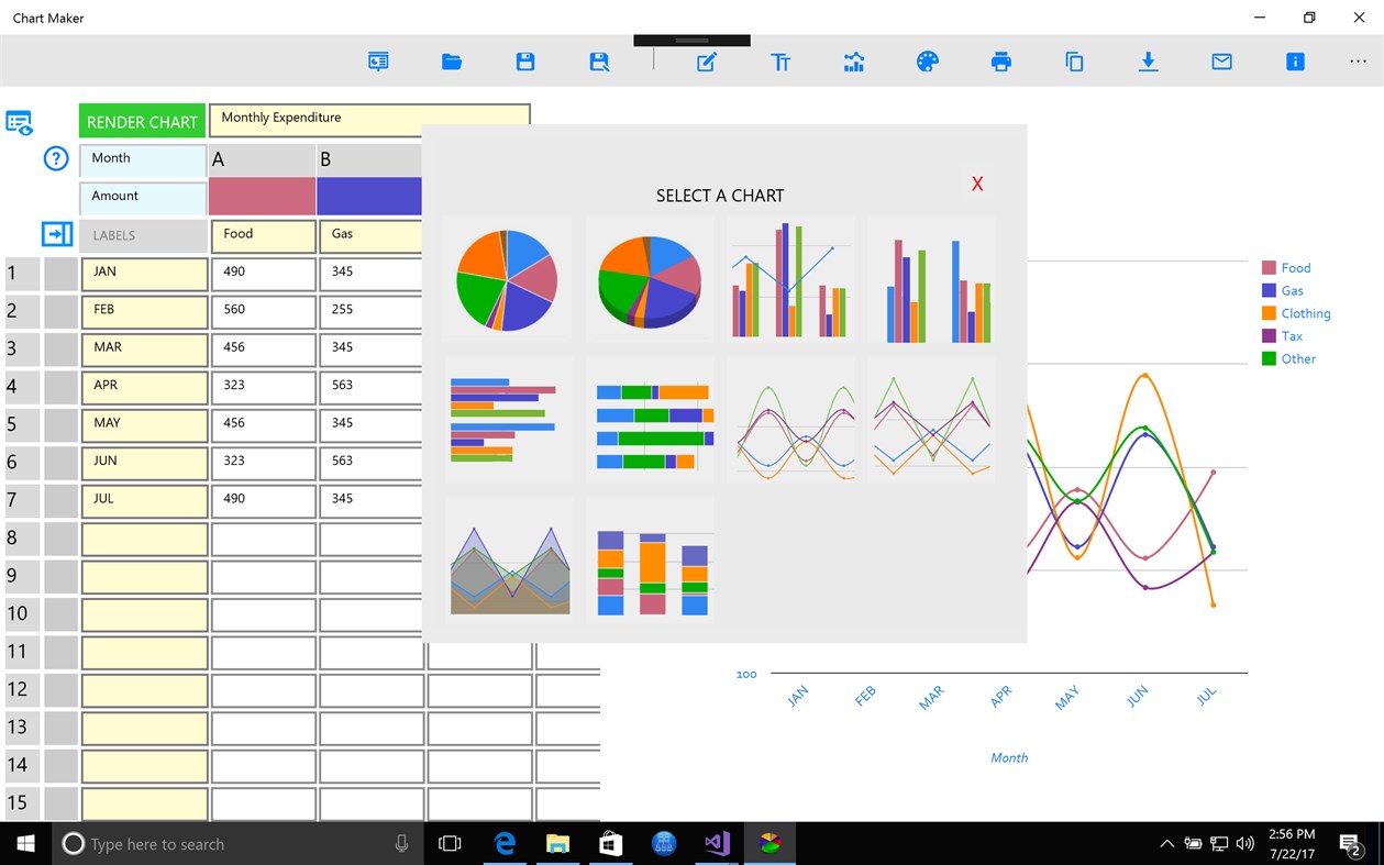 #2. Chart Maker (Windows) 由: IW Technologies LLC
