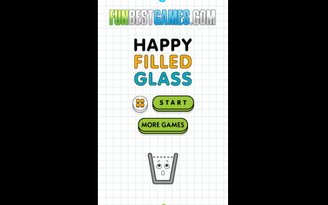 Happy Filled Glass Game