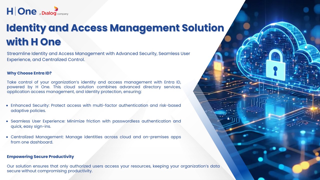 Snapshot 1 of Identity and Access Management Solution