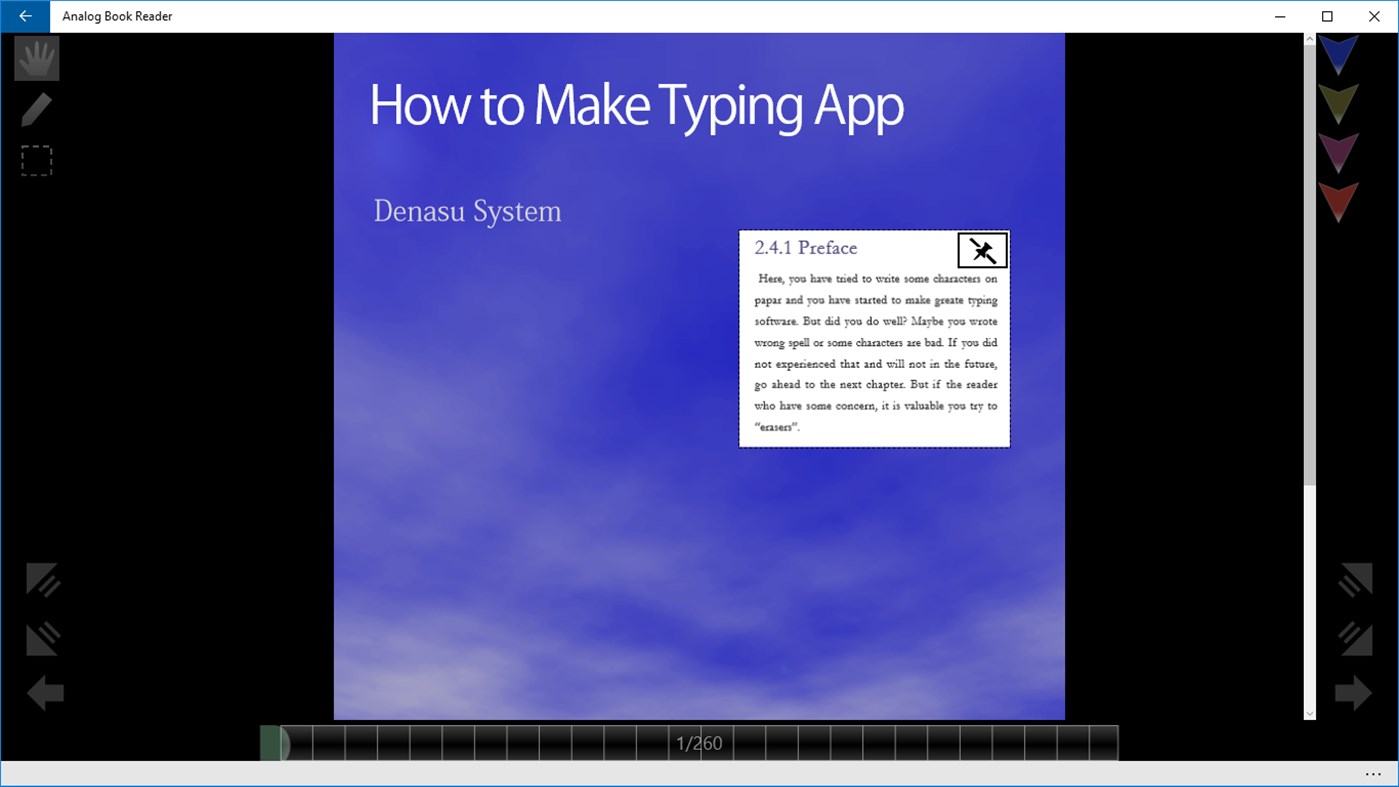#6. Analog Book Reader (Windows) Με: Denasu System