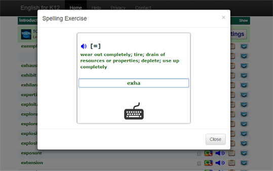 TOEFL Vocabulary Lesson screenshot 4