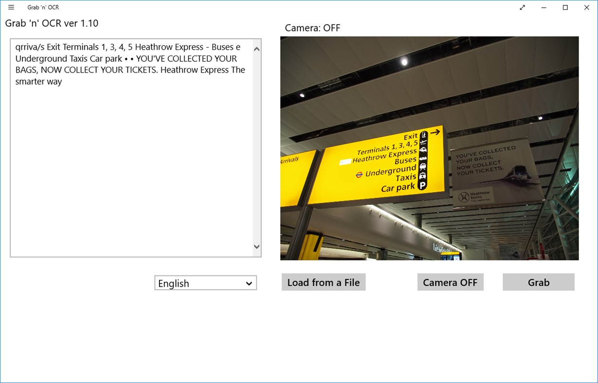 #4. Grab 'n' OCR (Windows) Av: Hideaki Goto