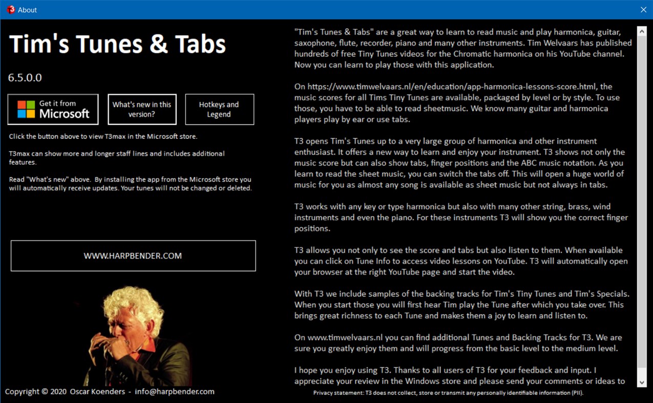 #2. T3 Tim's Tunes & Tabs MAX (Windows) Bởi: HarpBender