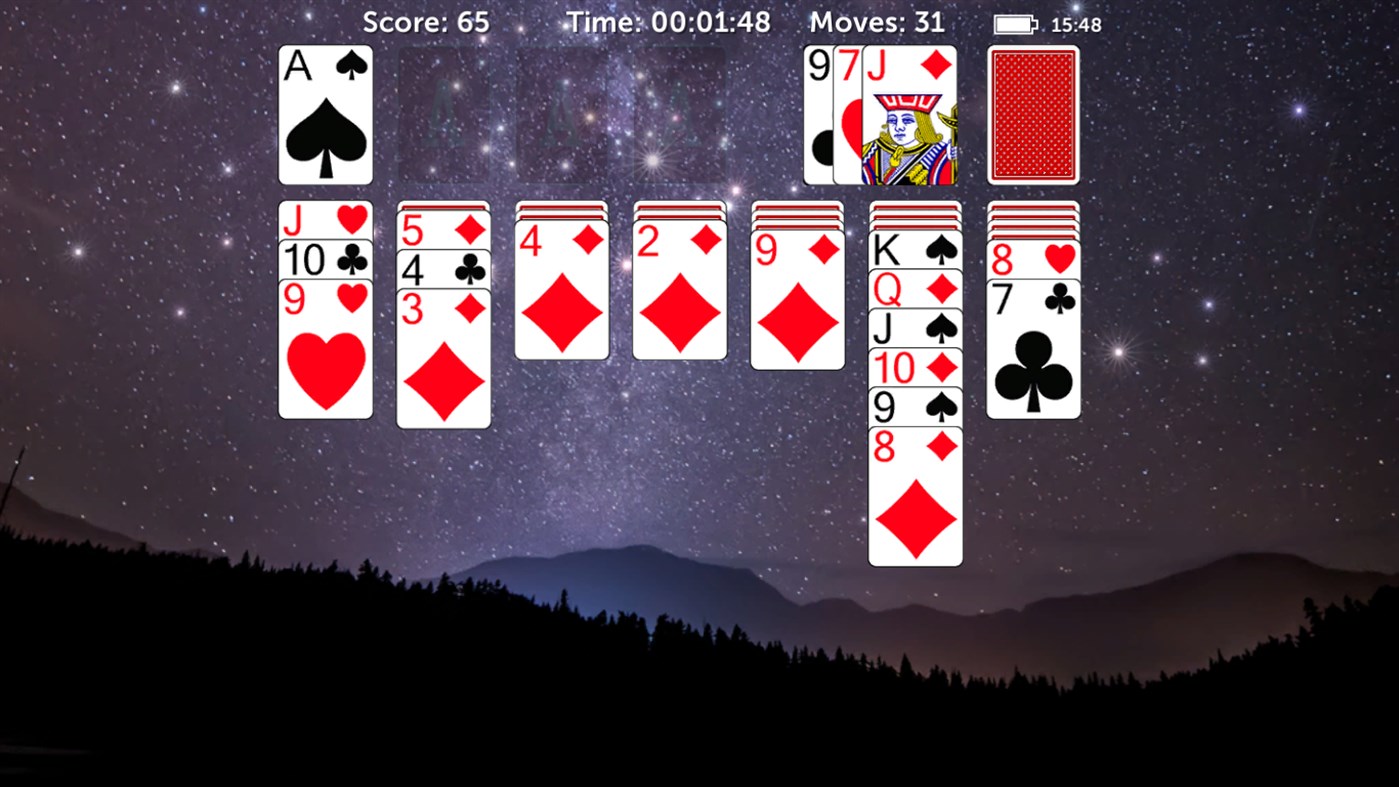 #1. Solitaire Pro 2023 (Windows) Podle: Klondike Solitaire Game