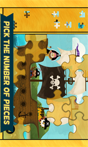 Pirate Preschool Puzzle Games HD screenshot 3