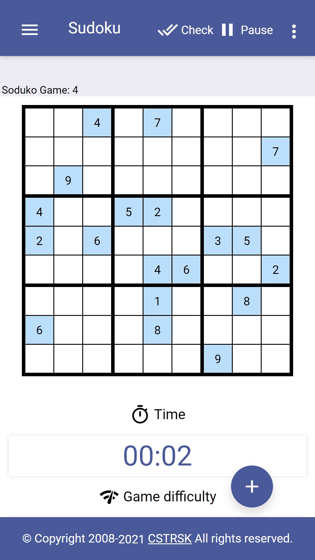 Screenshot 10 Sudoku Play Time windows