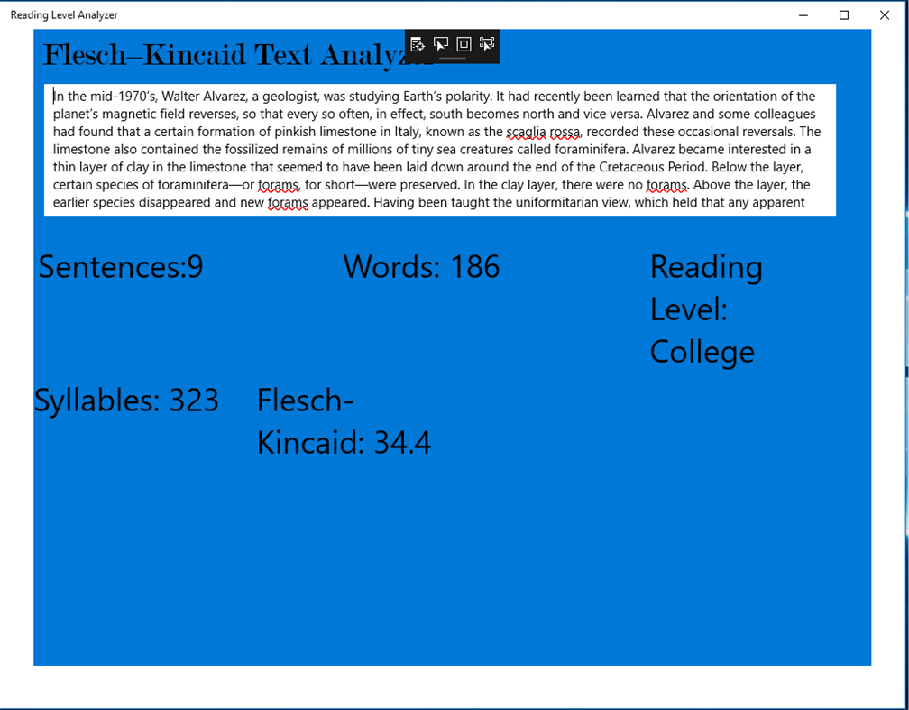 #3. Reading Level Analyzer (Windows) 由: SohumApps