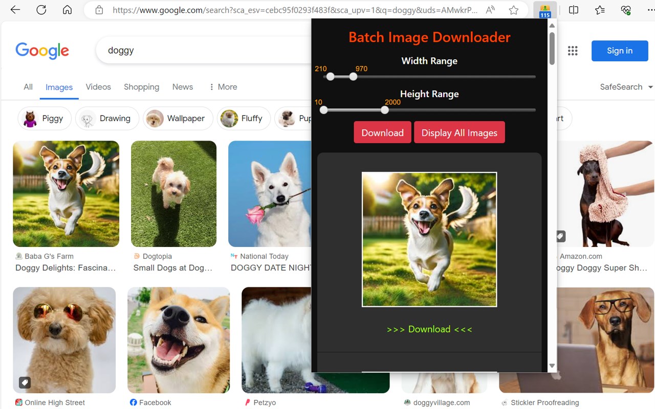 Batch Image Downloader