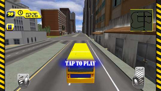 School Bus Drive Simulator 2016 screenshot 2