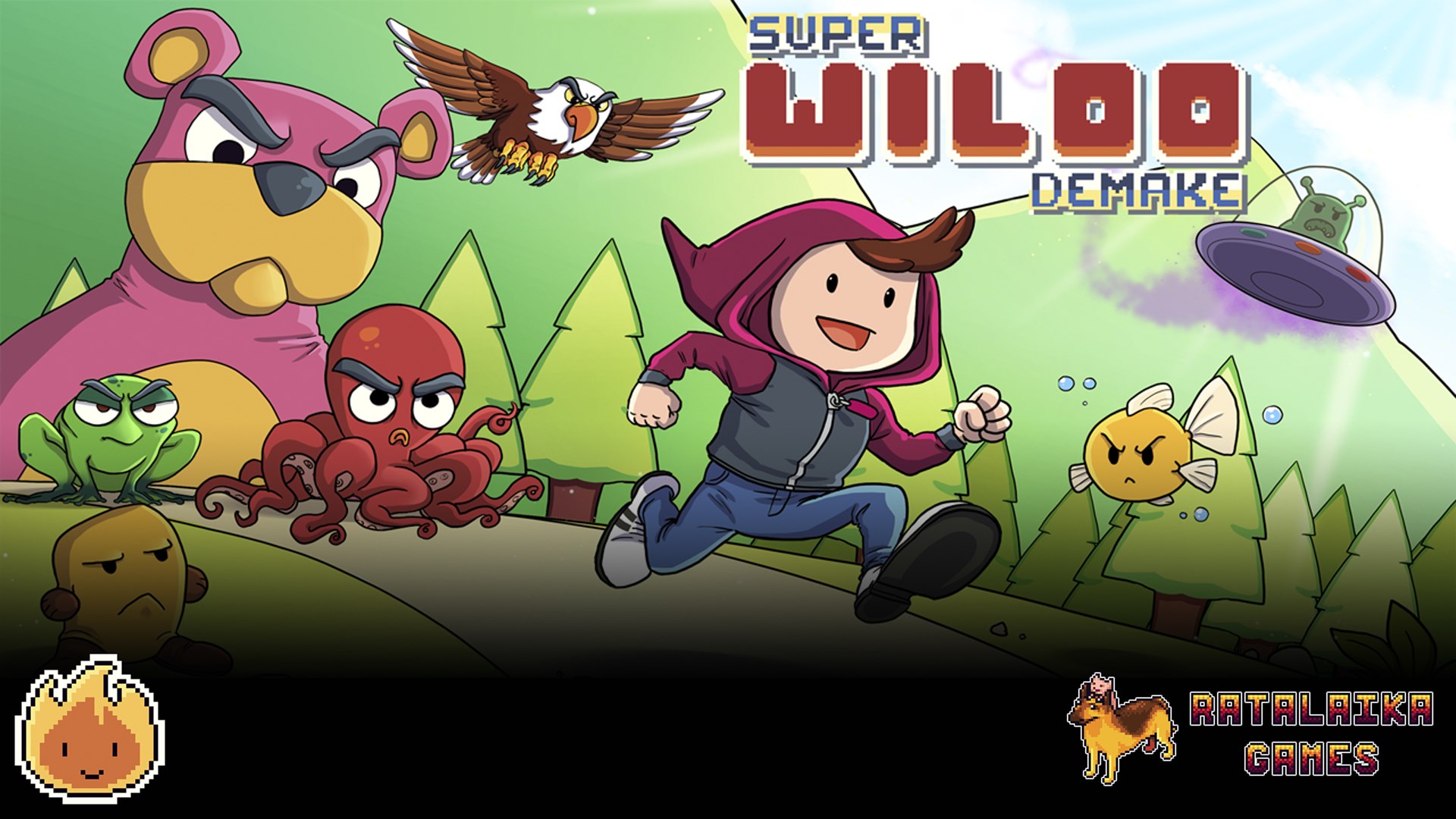 Super Wiloo Demake screenshot thumbnail video