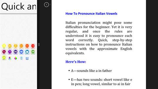 Quick and Easy Italian Lessons screenshot 8