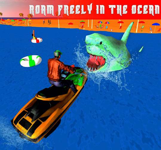 Shark Attack Beach Survival 3D screenshot 5