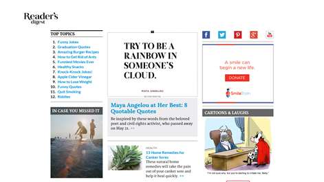 Reader's Digest Screenshots 1