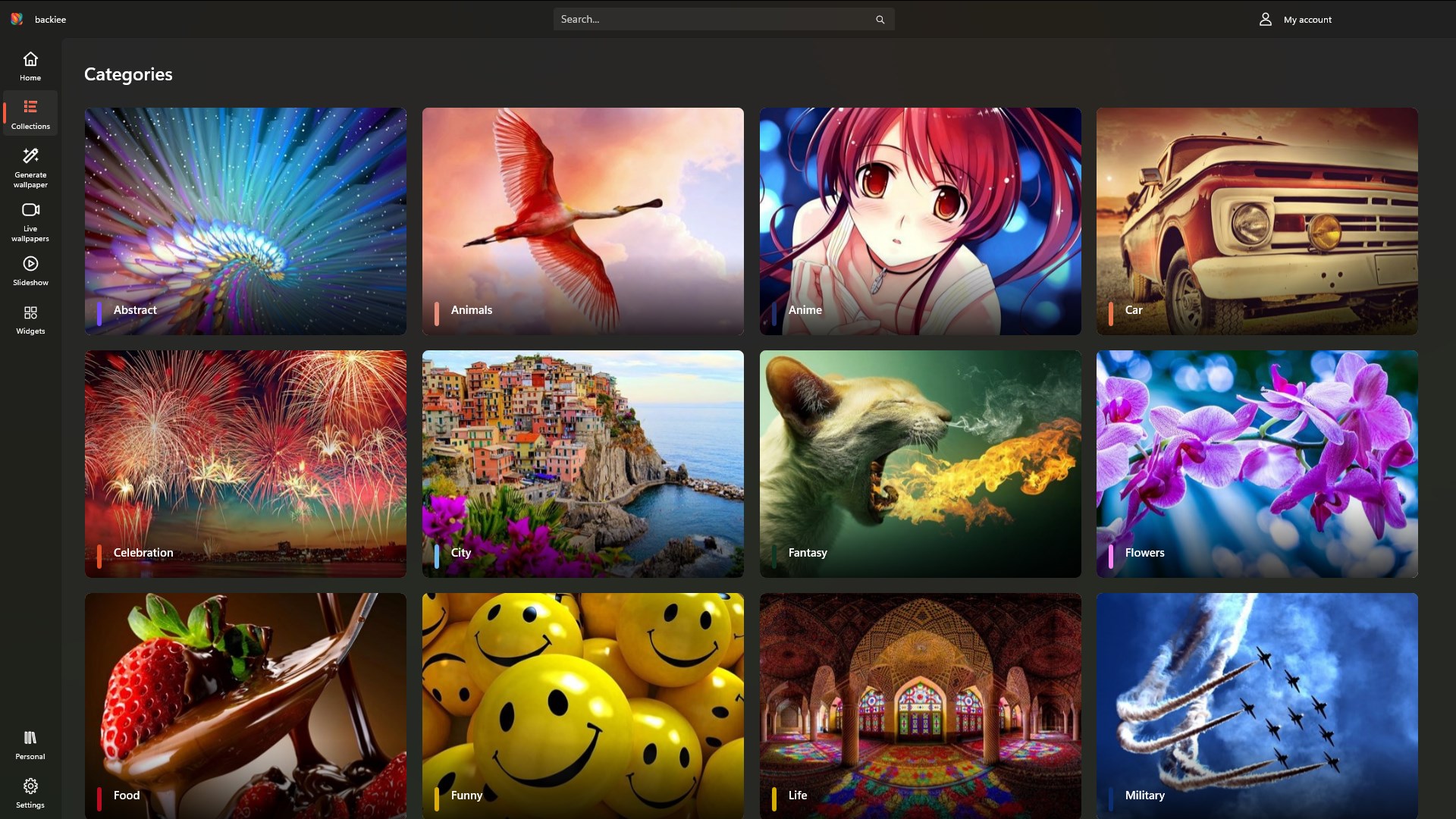 backiee - Wallpaper Studio 10 screenshot