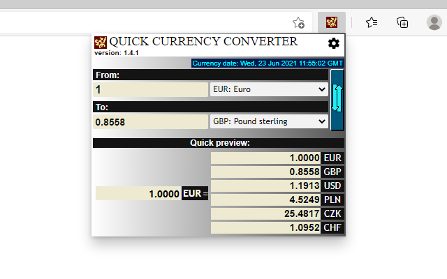 Quick Currency Converter