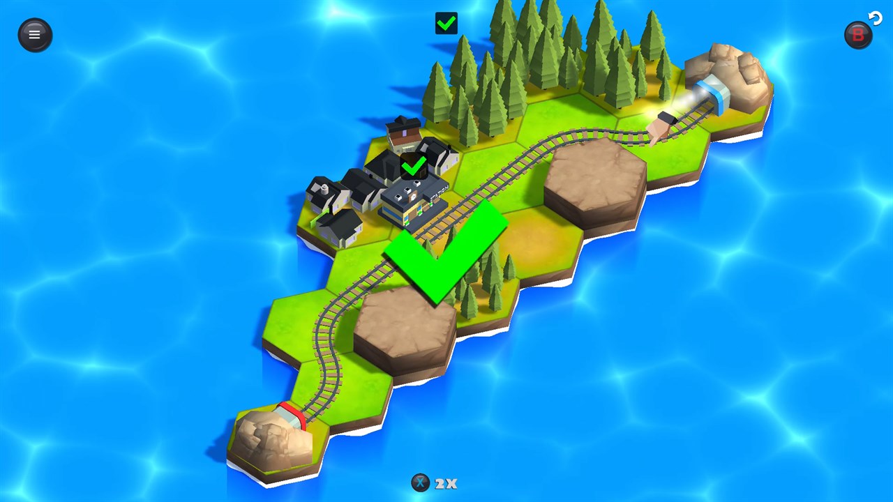 Railway Islands - Puzzle screenshot 1
