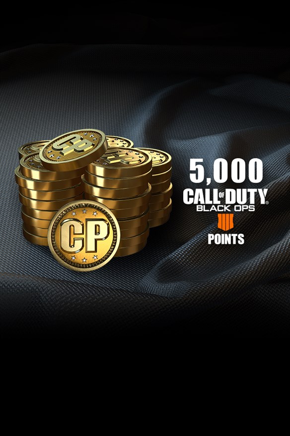 5,000 Call of Duty: Black Ops 4 Points