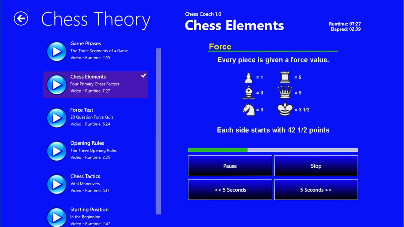 #4. Chess Coach 1.0 DT (Windows) By: Universal Applications