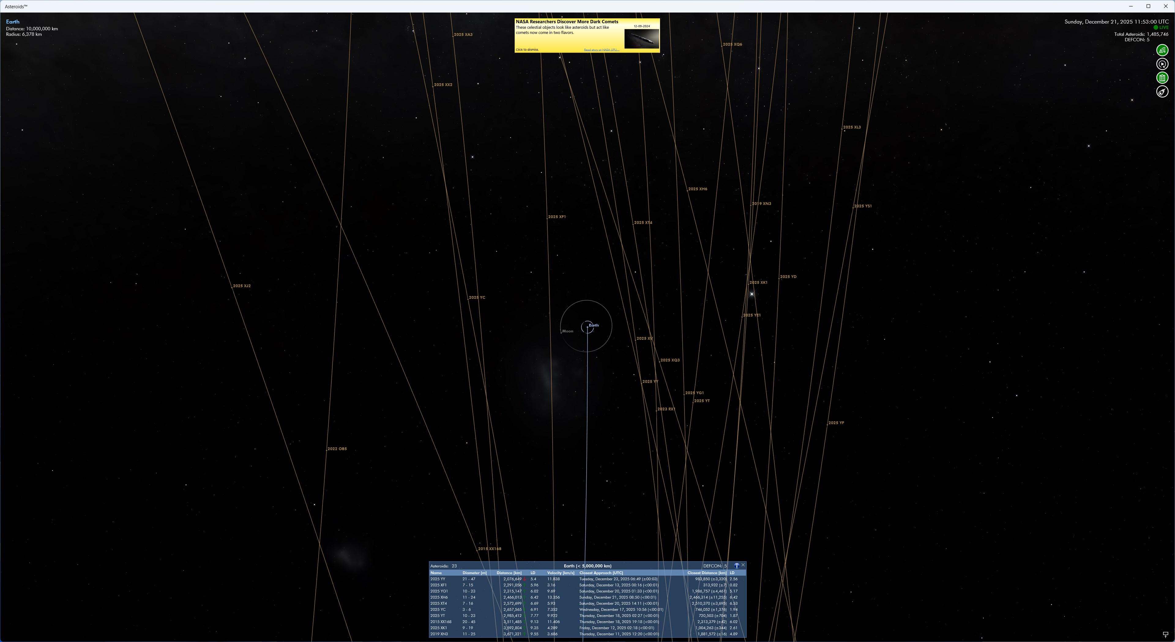 Asteroids™ screenshot