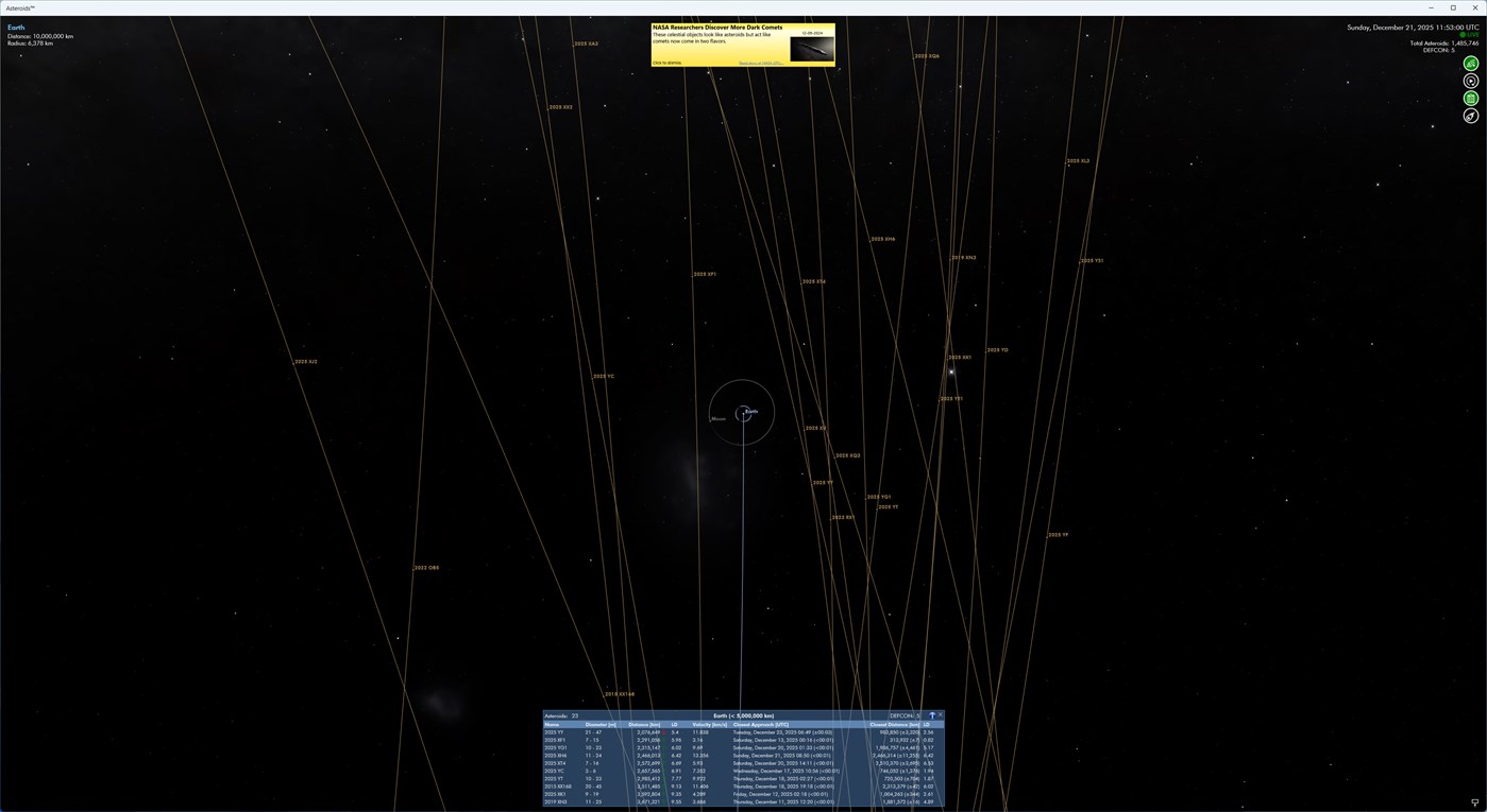 #3. Asteroids™ (Windows) Ved: BINARY SPACE