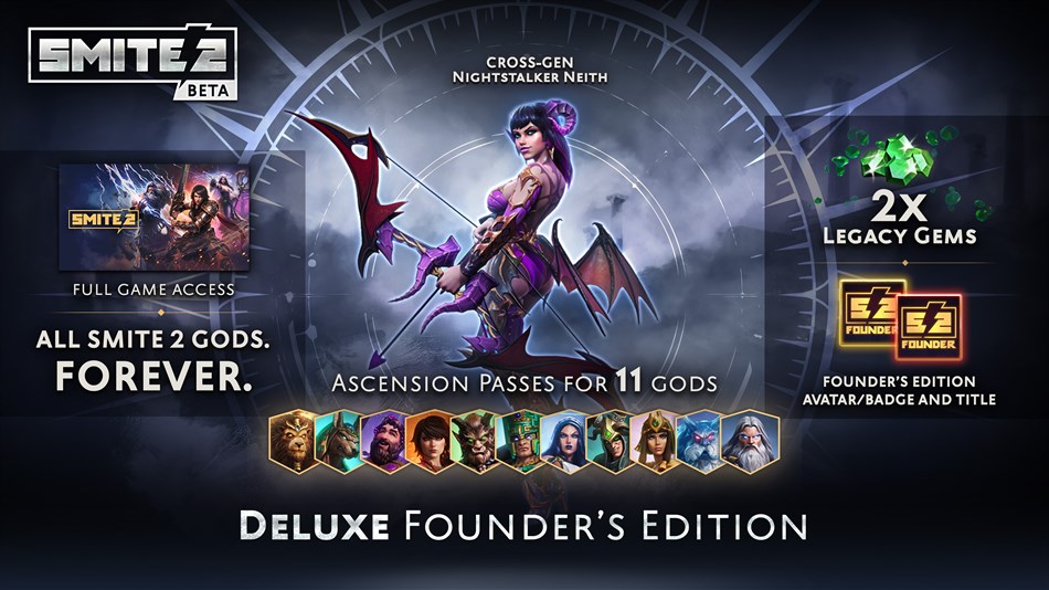 SMITE 2 Deluxe Founder's Edition (Xbox) Göre: Hi-Rez Studios