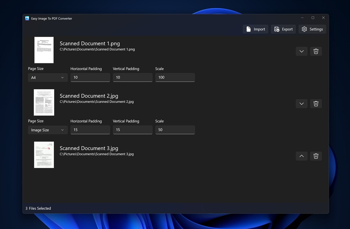 #3. Easy Image To PDF Converter (Windows) De: Nowak Software