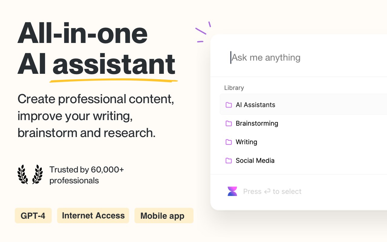 Voila – AI Assistant, Copilot and AI Writer