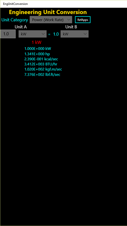 #6. EngUnitConversion (Windows) بواسطة: Kaup Shenoy Associates