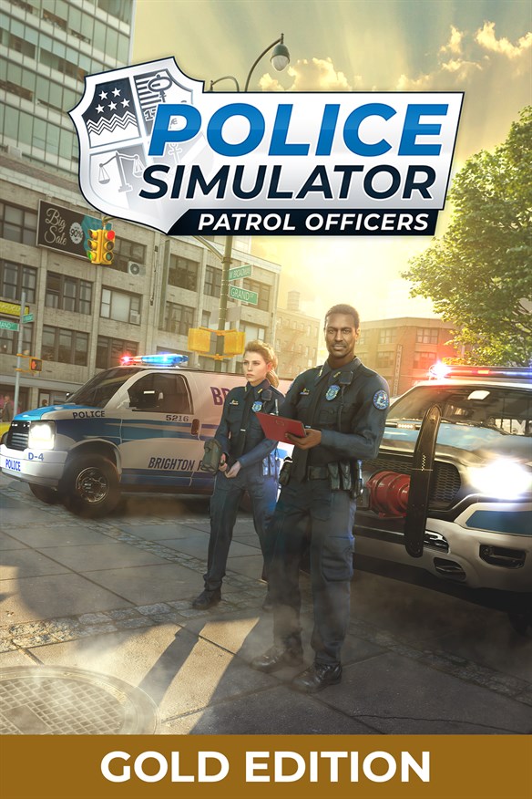 Police Simulator: Patrol Officers: Gold Edition Xbox Series X|S and Xbox One cover art