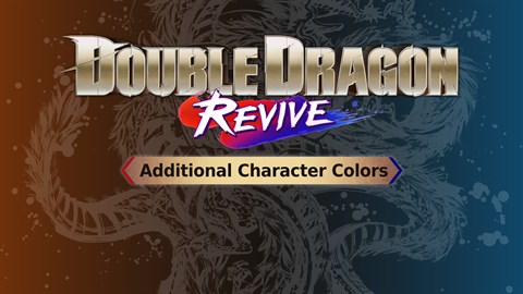 Double Dragon Revive Additional Character Colors