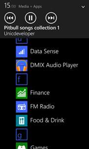 DMIX Audio Player screenshot 4