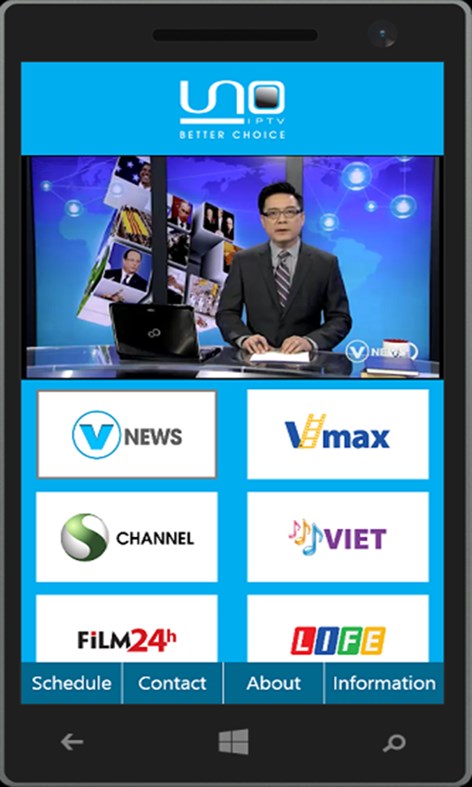 #2. UNO IPTV (Windows) Podle: ‪UNO IPBOX LLC‬