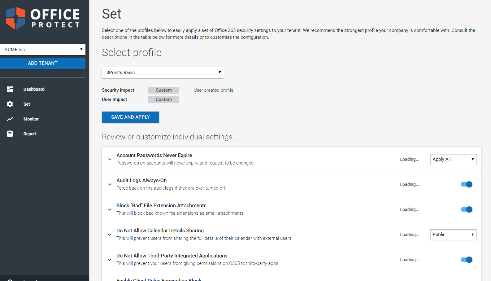 Snapshot 4 of Office Protect for Office 365