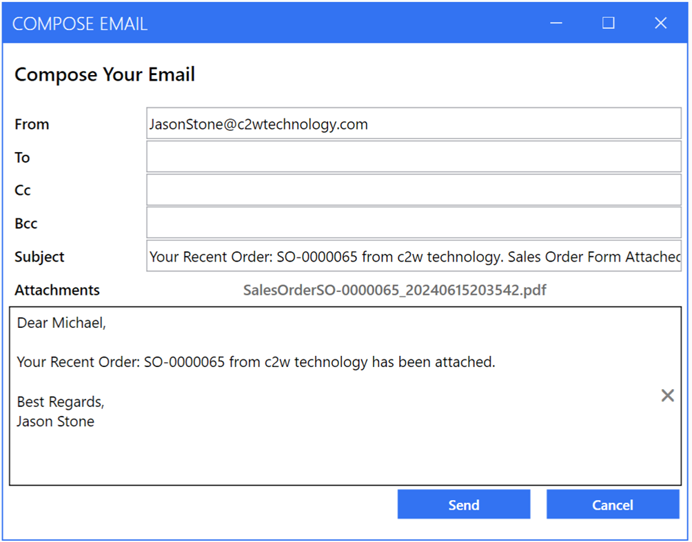 #7. C2W Inventory Management System (Windows) Bởi: c2w technology