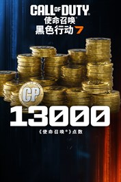 13,000点《黑色行动 7》及《使命召唤®：战争地带™》点数
