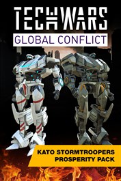 Techwars Global Conflict - KATO Stormtroopers Prosperity Pack