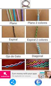 Pulseras de hilo screenshot 1