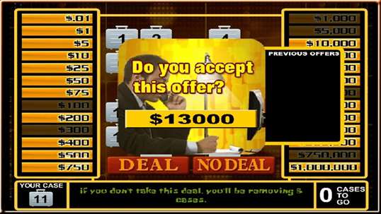 Deal or No Deal Now screenshot 4
